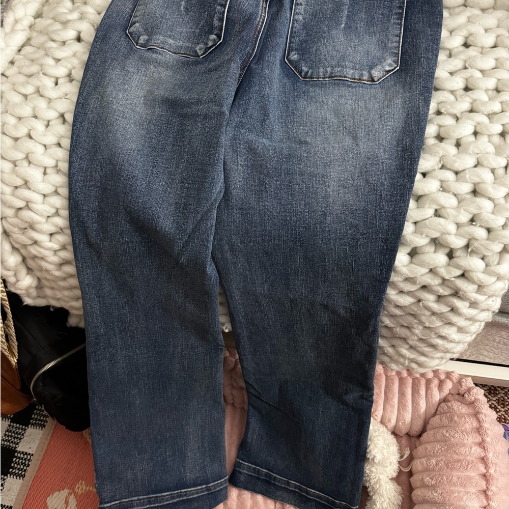 Women's Flare Denim Jeans - Picture 3 of 5